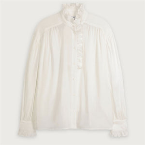 Lamour Blouse - Blanc Casse