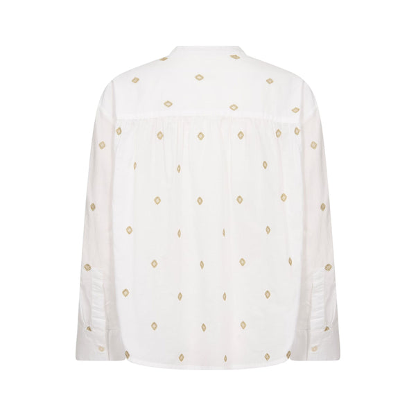 Part Two Ladies NatalePW Blouse - Bright White Gold
