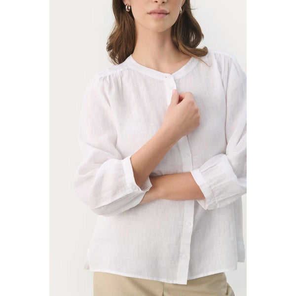 Part Two Ladies PersillesPW Top - Bright White