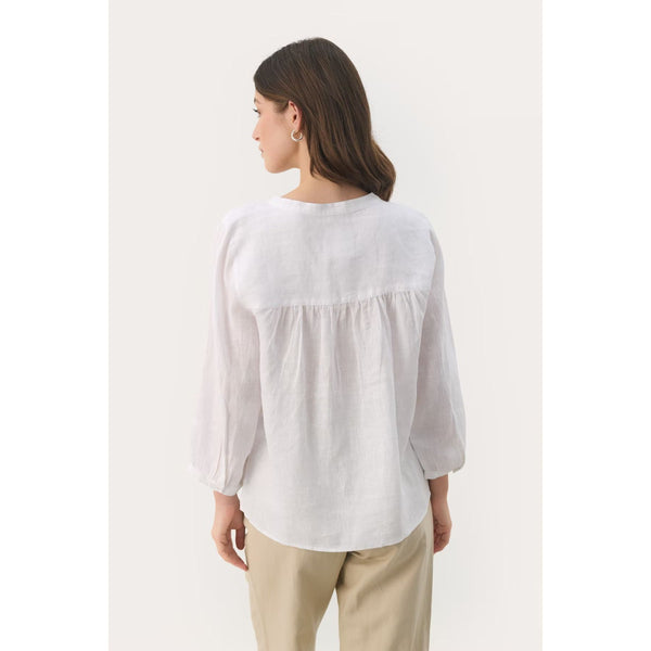 Part Two Ladies PersillesPW Top - Bright White