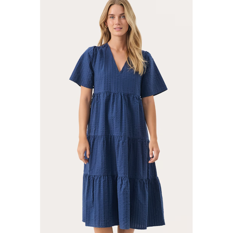 Part Two Ladies PamPW Dress - Oceana Blue