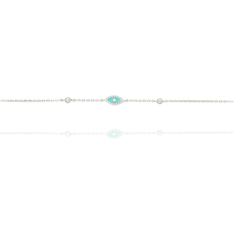 Penny Levi London Turquoise Eye Bracelet