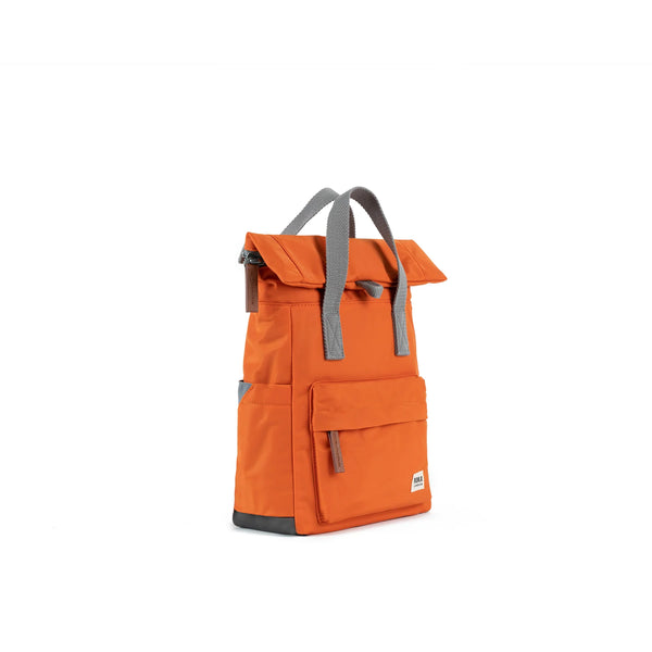 ROKA London Canfield B Small Recycled Nylon Backpack - Burnt Orange