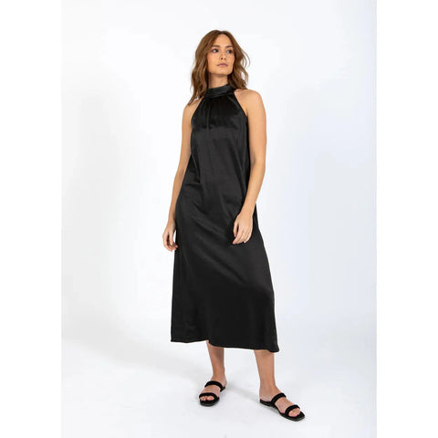 Coster Copenhagen Ladies CC Heart Skyler Maxi Dress - Black