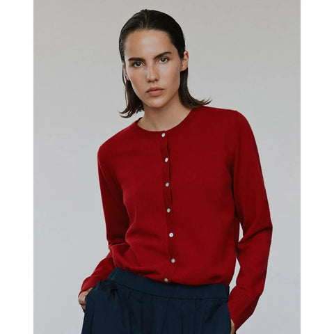 Sofie Schnoor Ladies Cissesw Cardigan - Red
