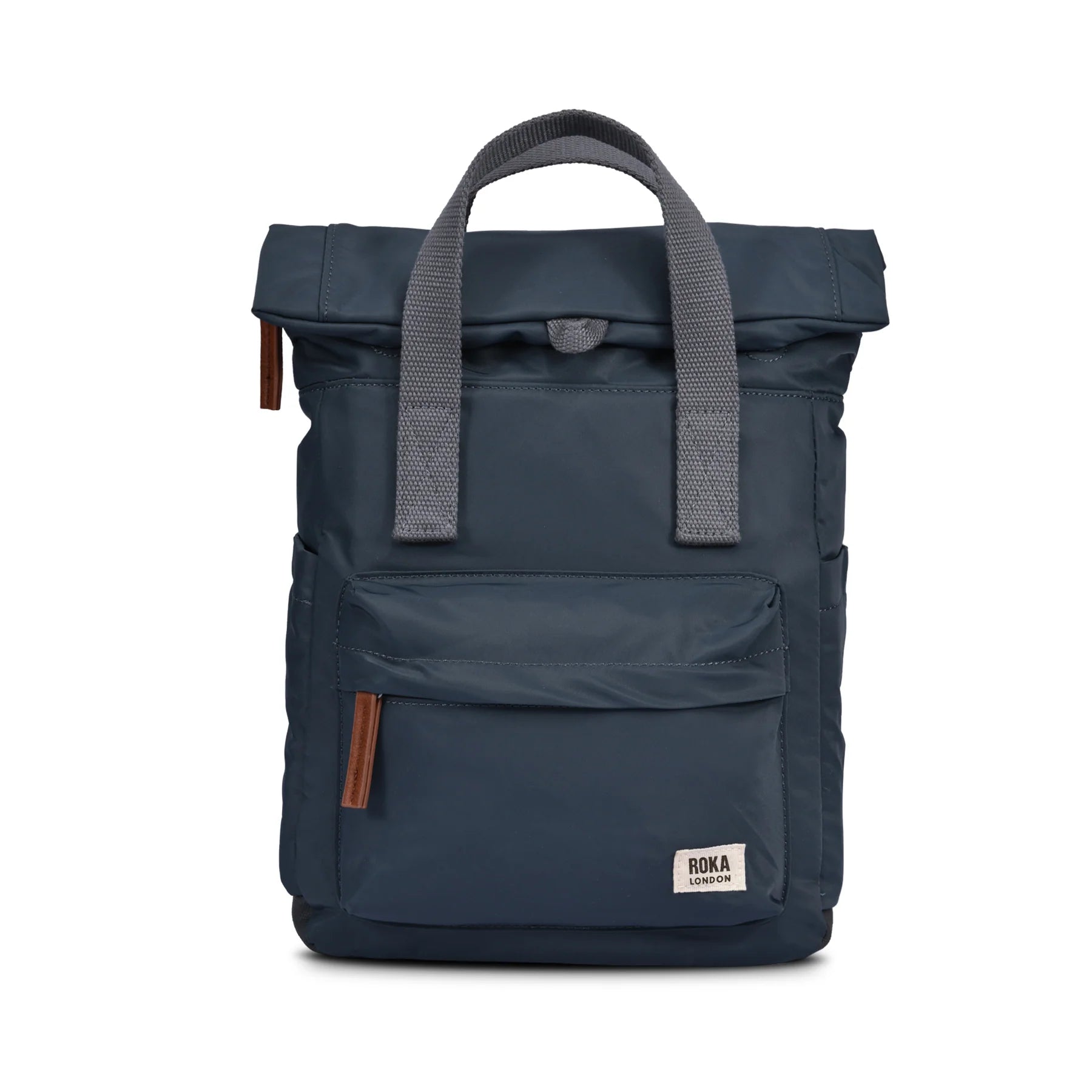 ROKA London Canfield B Small Recycled Nylon Backpack - Smoke