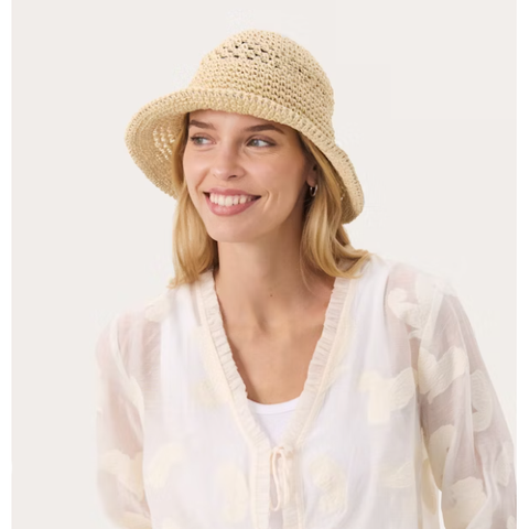 Part Two Ladies RuoPW HA Hat - Natural Raw