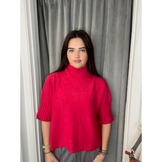 Ellie and Bea Ladies Sophie Funnel Neck Sweater