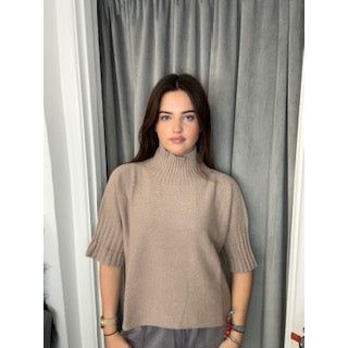 Ellie and Bea Ladies Sophie Funnel Neck Sweater