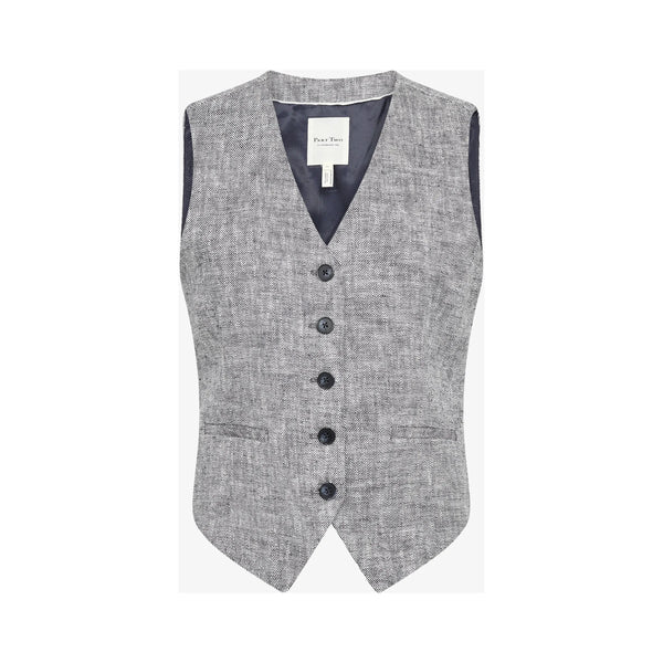 Part Two Ladies Nadhia Waistcoat - After Midnight