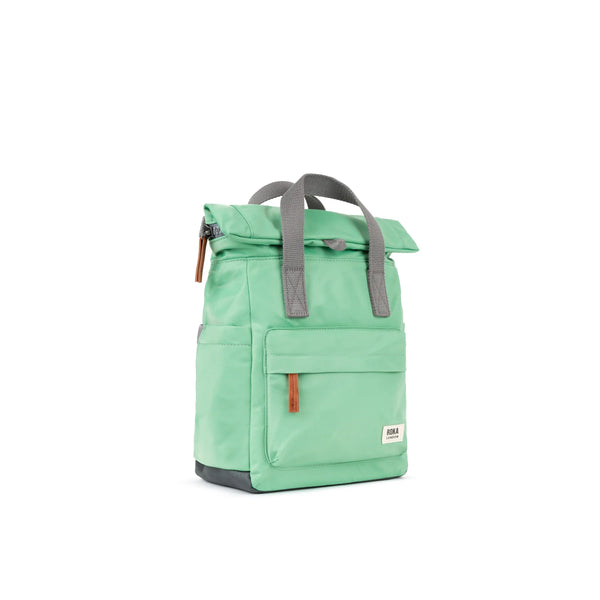 ROKA London Canfield B Small Recycled Nylon Backpack - Matcha