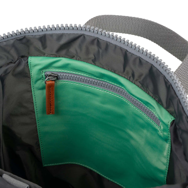 ROKA London Canfield B Small Recycled Nylon Backpack - Matcha