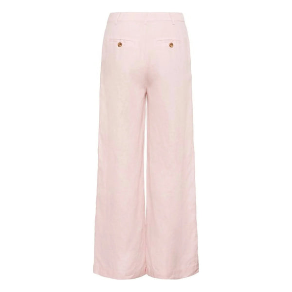 Part Two Ladies NinnesPW Linen Trousers - Pink
