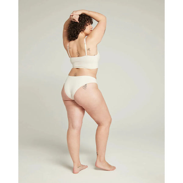 Nudea Ladies Non Wired Bralette - White Sand