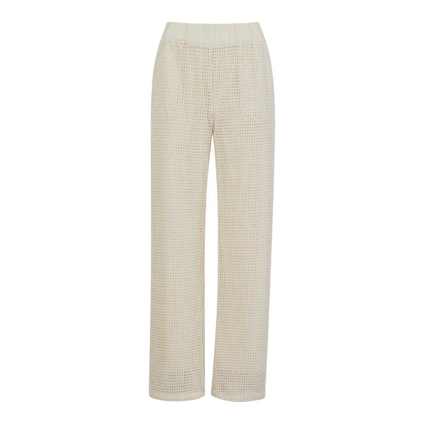 Coster Copenhagen Ladies Mesh Trousers - Creme