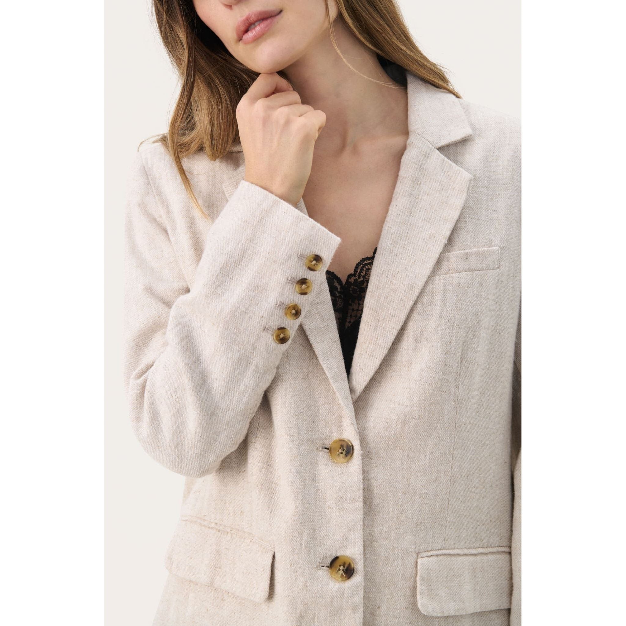 Part Two Ladies NikoletaPW Blazer - French Oak Melange