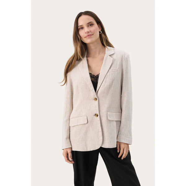 Part Two Ladies NikoletaPW Blazer - French Oak Melange