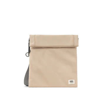 ROKA London Stratford Small Recycled Nylon Bag - Sand