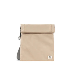 ROKA London Stratford Small Recycled Nylon Bag - Sand