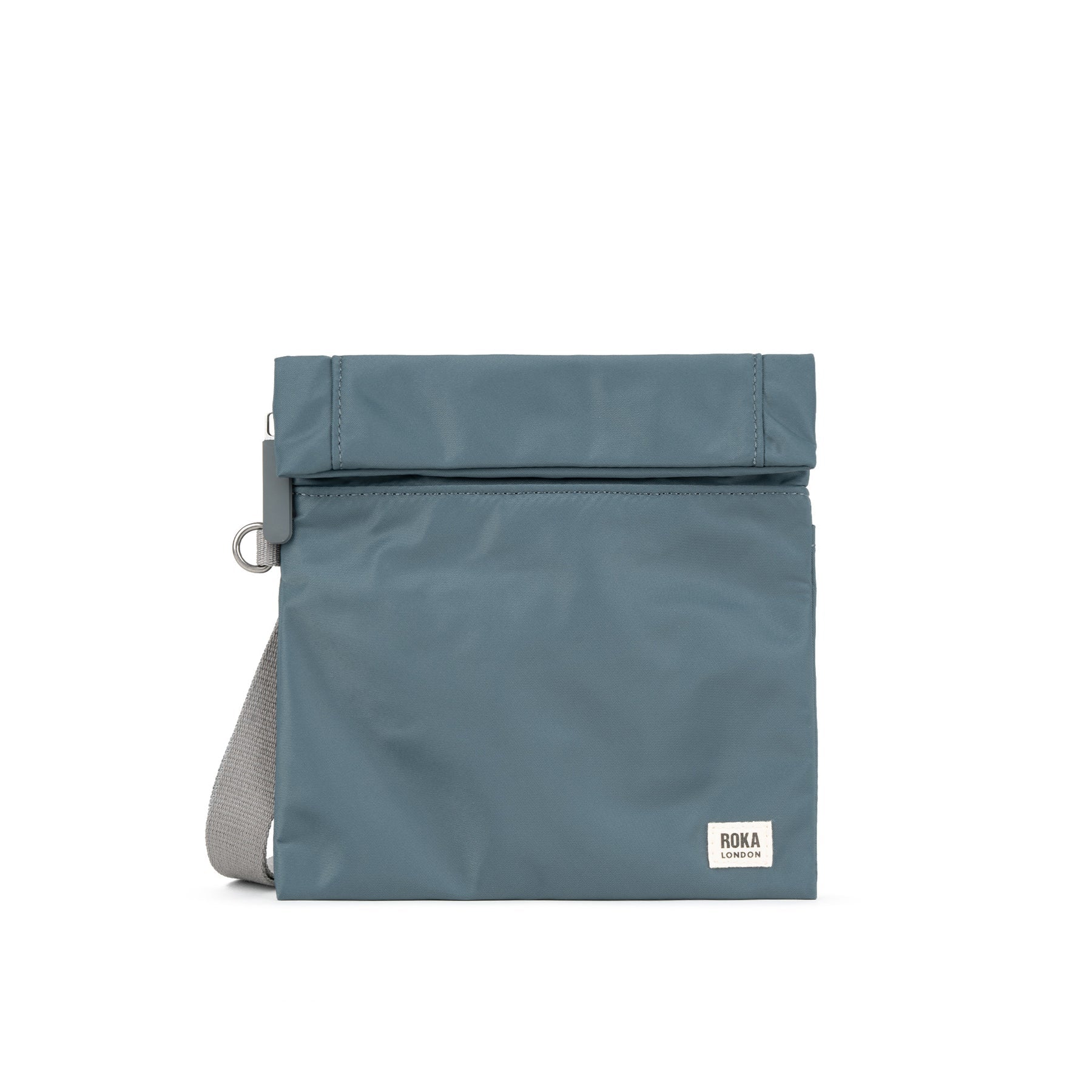ROKA London Stratford Small Recycled Nylon Bag - Smoke