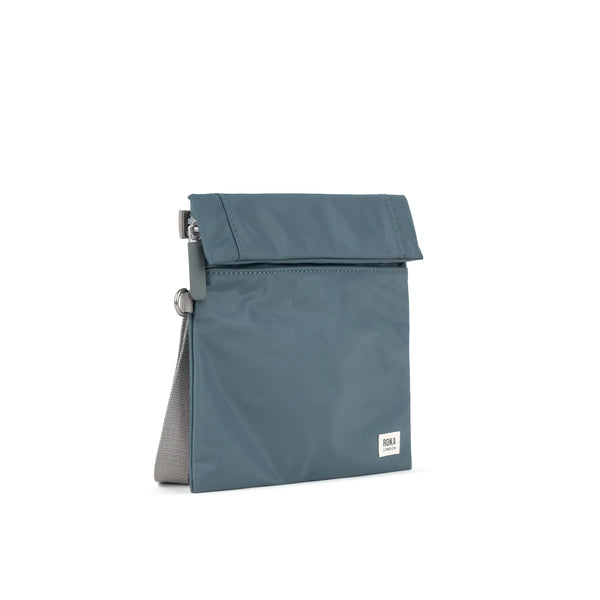 ROKA London Stratford Small Recycled Nylon Bag - Smoke
