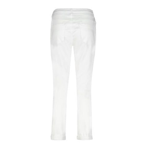 Tessy Crop Joggers - White 74cm