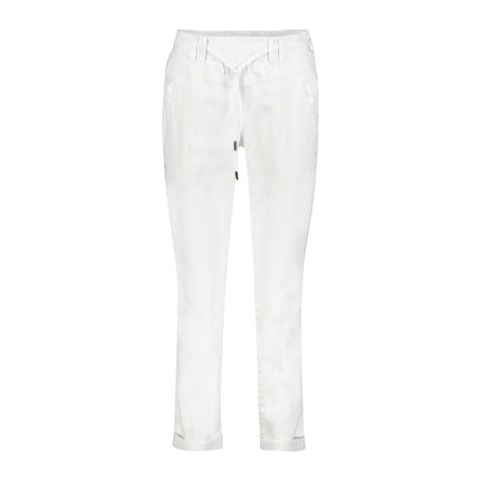 Tessy Crop Joggers - White 74cm