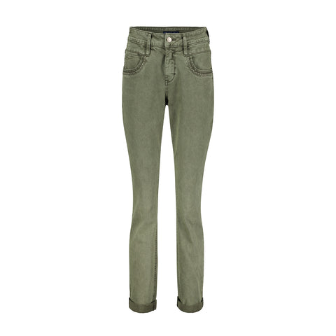 Sissy Slim Leg Jeans - Dark Khaki