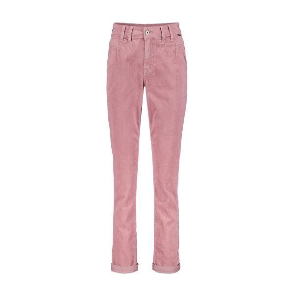 Red Button Ladies Giselle Cord Trousers - Old Rose