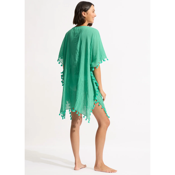 Seafolly Ladies Amnesia Kaftan - Jade