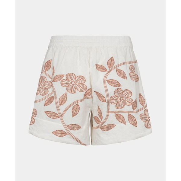 Sofie Schnoor Ladies Shorts - Off White with Flowers
