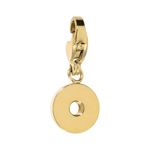Qudo Jewellery Basic Bracelet Charm - Gold/ Silver