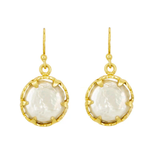 Ashiana London Ladies Petit Pearl Earrings - Freshwater Pearl