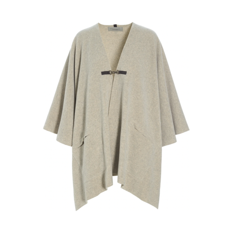 Henriette Steffensen Cape Poncho - Sand