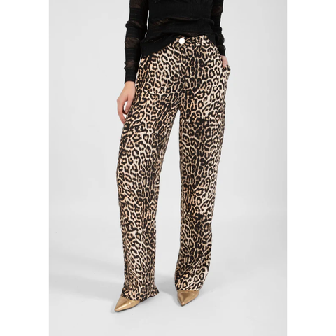 Leopard Trousers - Petra Fit