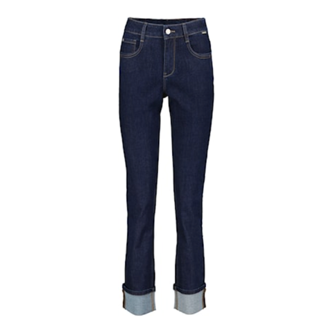 Red Button Ladies Kate Jeans - Dark Blue and Turnup