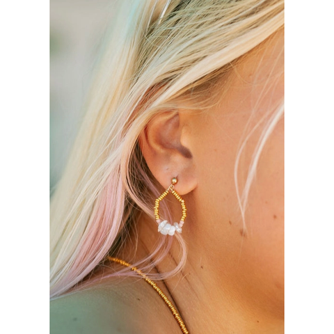 The Lagoon Earrings - 4 colours