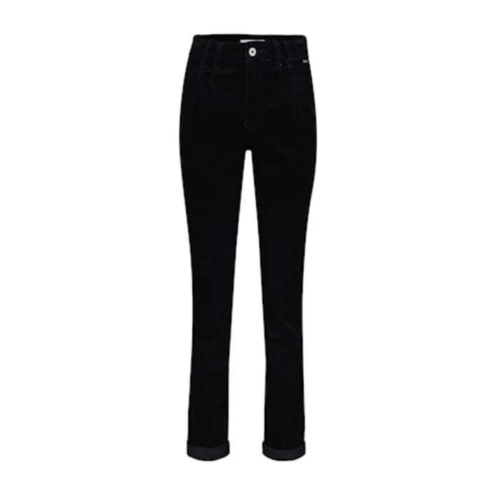 Red Button Ladies Giselle Cord Trousers - Navy