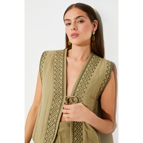 Suncoo Ladies Veste Diamond - Kaki