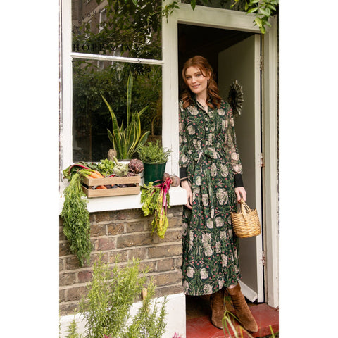 The Dorothy Dress - Dark Green