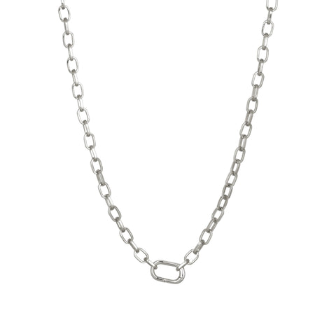 Ashiana London Ladies Bardot Chain Necklace - Silver