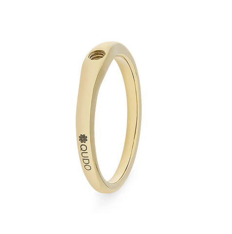 Qudo Basic Fine Ring - Gold/Silver
