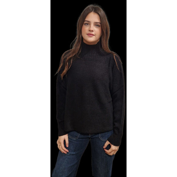 Ellie and Bea Ladies Sara Funnel Neck Sweater