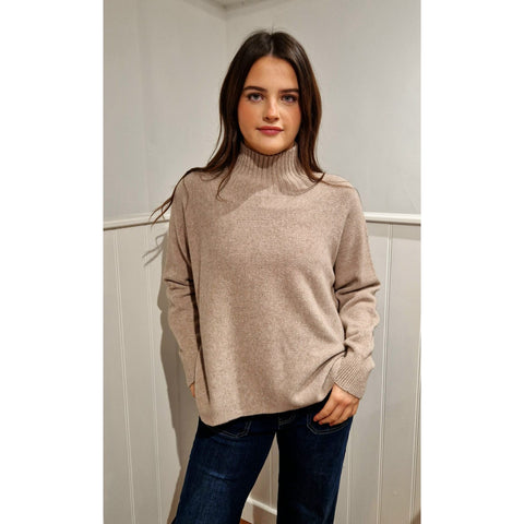 Ellie and Bea Ladies Sara Funnel Neck Sweater