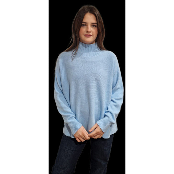 Ellie and Bea Ladies Sara Funnel Neck Sweater